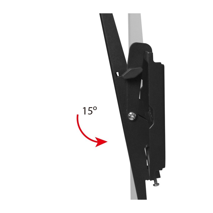 Регулируема стенна ТВ опора, 26"-55", 30 кг, черна