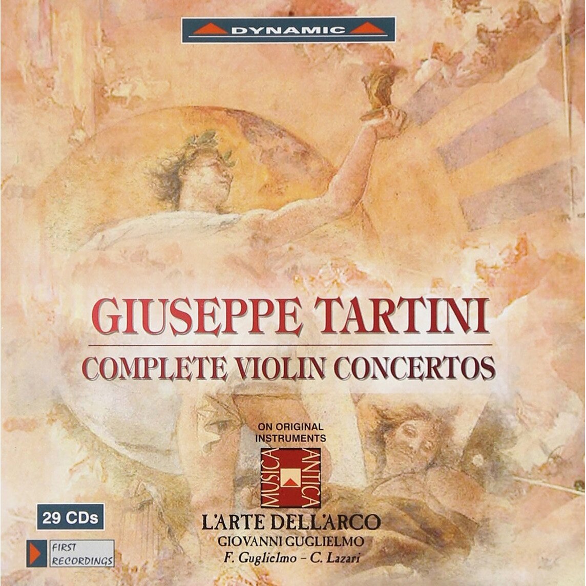 Federico GuglielmoCarlo LazariL'Arte dell'ArcoGiovanni GuglielmoGiuseppe Tartini - Tartini: Complete Violin Concertos - CD