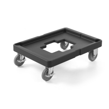 Carucior platforma cu roti pentru transport cutii, 71x53x(H)23 cm, Hendi Carucior platforma cu roti pentru transport cutii, 71x53x(H)23 cm, Hendi