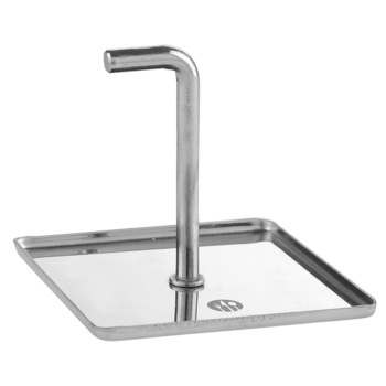 Presa (capac) decorare patrata din otel inoxidabil 65x65 mm pentru 512166 Presa (capac) decorare patrata din otel inoxidabil 65x65 mm pentru 512166