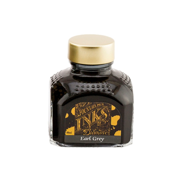 Calimara cerneala Diamine Standard 80 ml Earl Grey