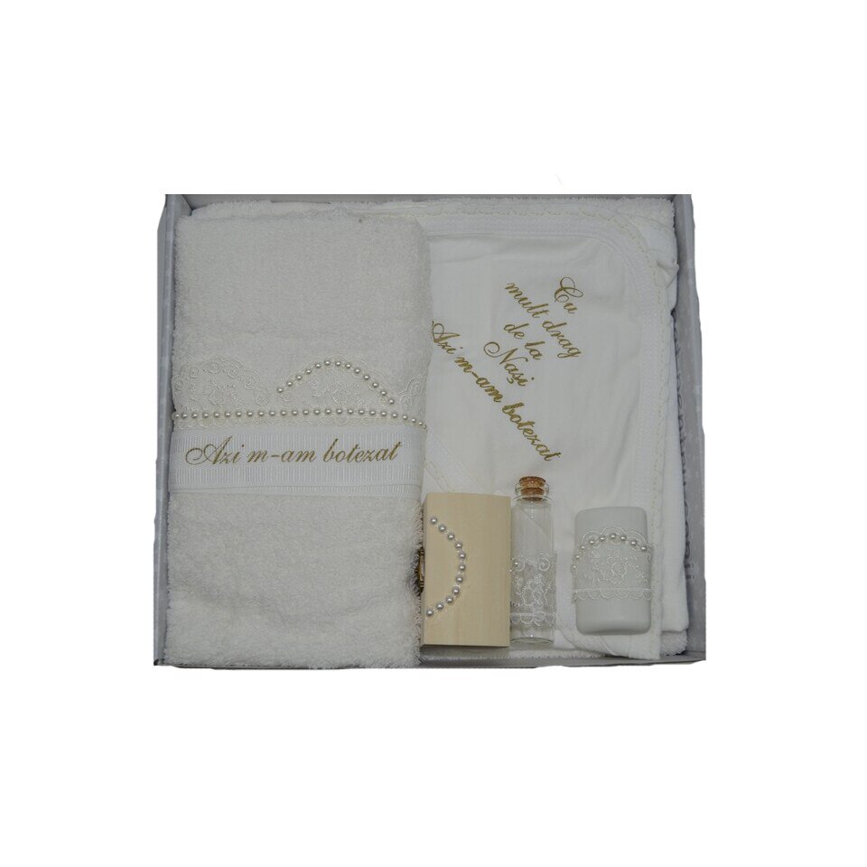 Trusou botez Mini Bimbi TBMB12-C, Crem