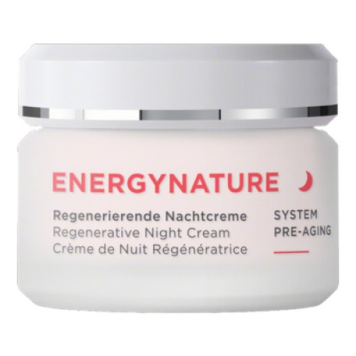 Crema regeneratoare de noapte, 100% ingrediente naturale, Energynature, Annemarie Borlind, 50 ml