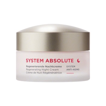 Crema de noapte anti aging, 100% ingrediente naturale, System Absolute, Annemarie Borlind, 50 ml Crema de noapte anti aging, 100% ingrediente naturale, System Absolute, Annemarie Borlind, 50 ml