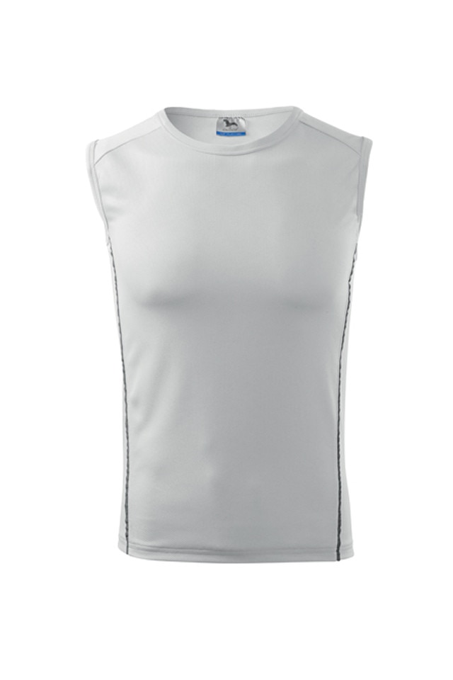 Tricou barbati, Malfini, sport, alb, poliester, Alb