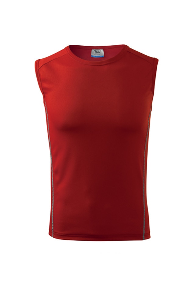 Tricou barbati, Malfini, sport, poliester, Rosu