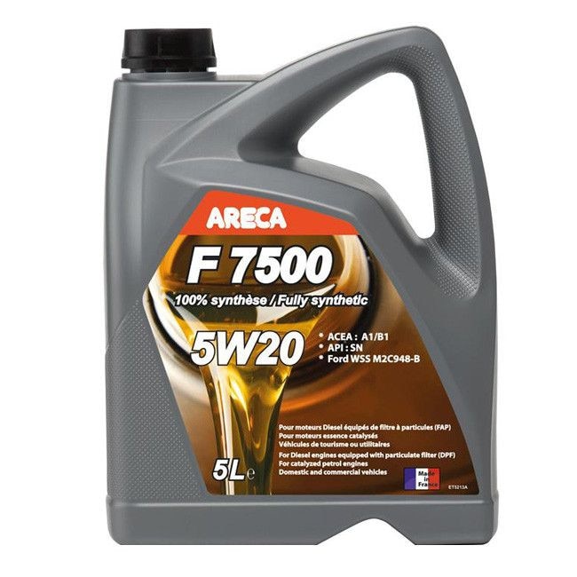 Ulei motor Areca F7500 5W20 ECO BOOST 5L