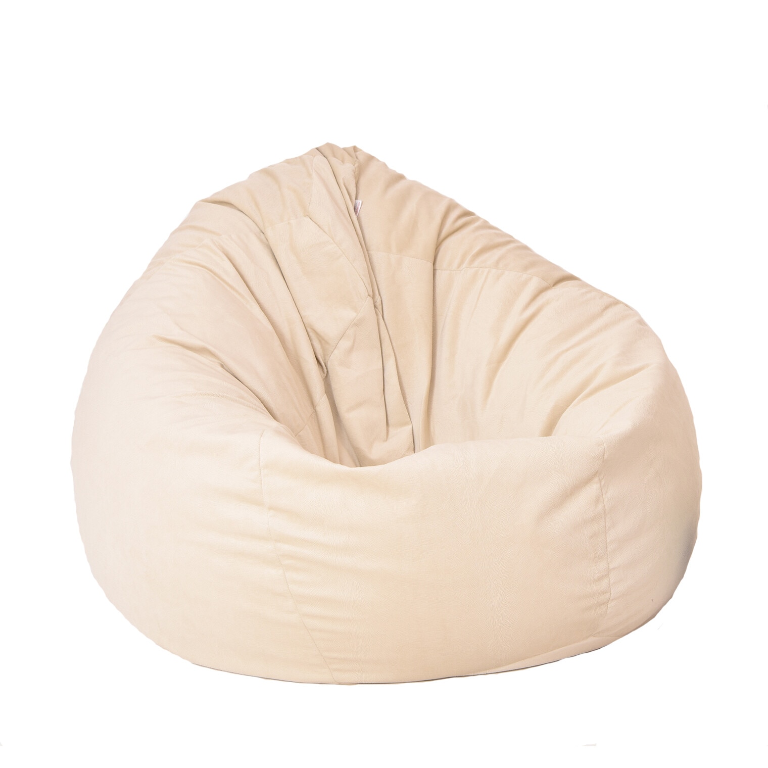 Пуф Pufrelax, круша, 520л., Nirvana Gigant - Beige, Перящ се калъф ...