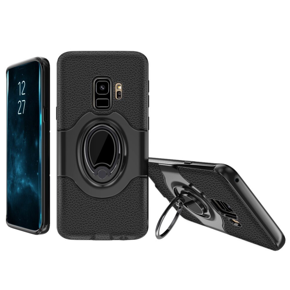 Husa Samsung Galaxy S9 Ipaky Ring Negru/Black