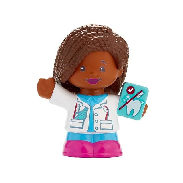Papusa Fisher Price Little People Audrey dentista 8cm