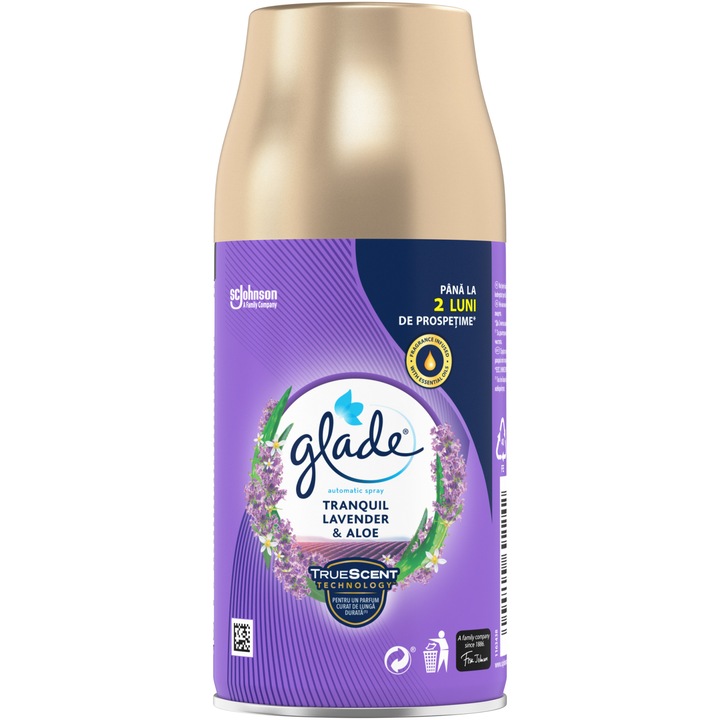 Резерва Glade Automatic Spray Tranquil Lavender & Aloe, 269 мл