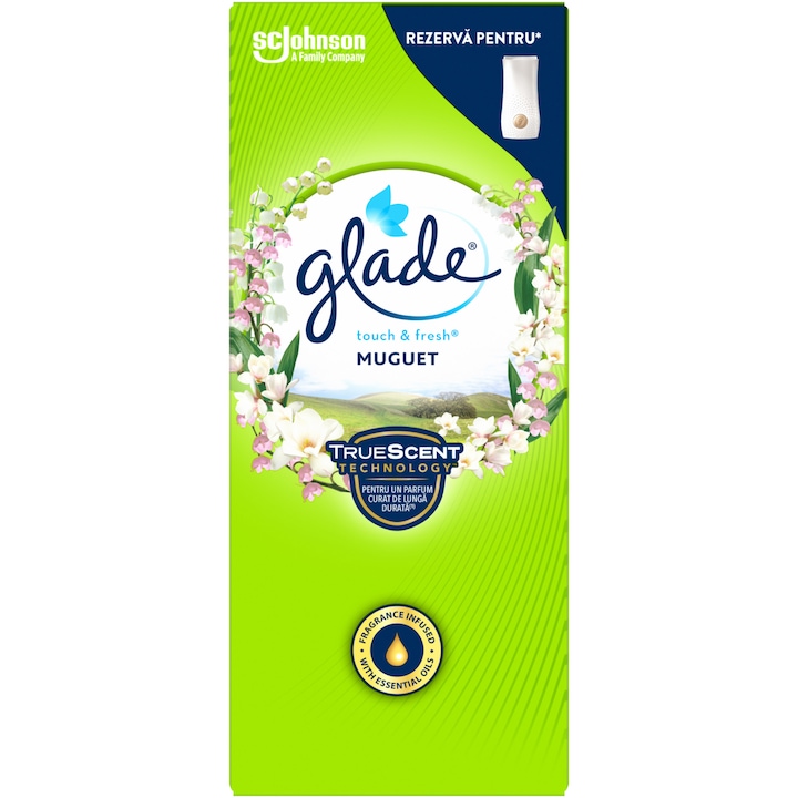 Rezerva odorizant de camera Glade Microspray Lacramioare, 10 ml