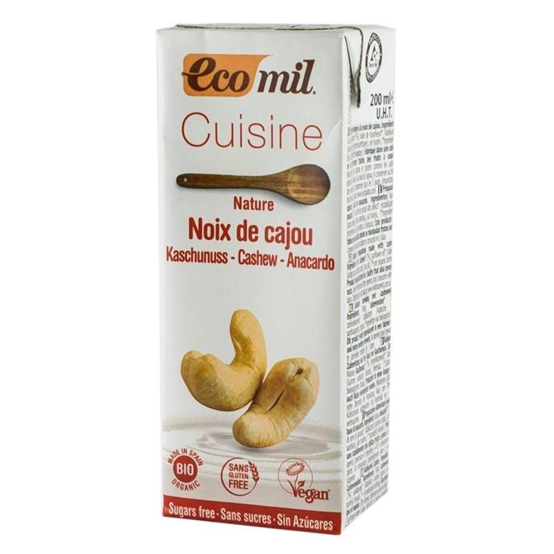Crema Vegetala pentru Gatit din Caju Bio Ecomil 200ml