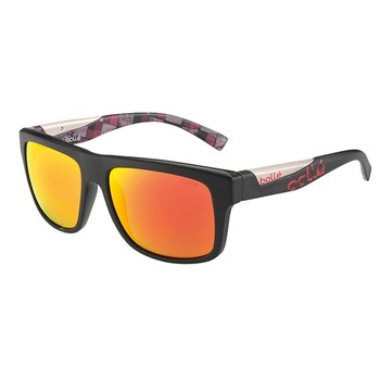 Ochelari Lifestyle Bolle Clint, Negru Rosu Mat/ TNS Rosu Foc Ochelari Lifestyle Bolle Clint, Negru Rosu Mat/ TNS Rosu Foc