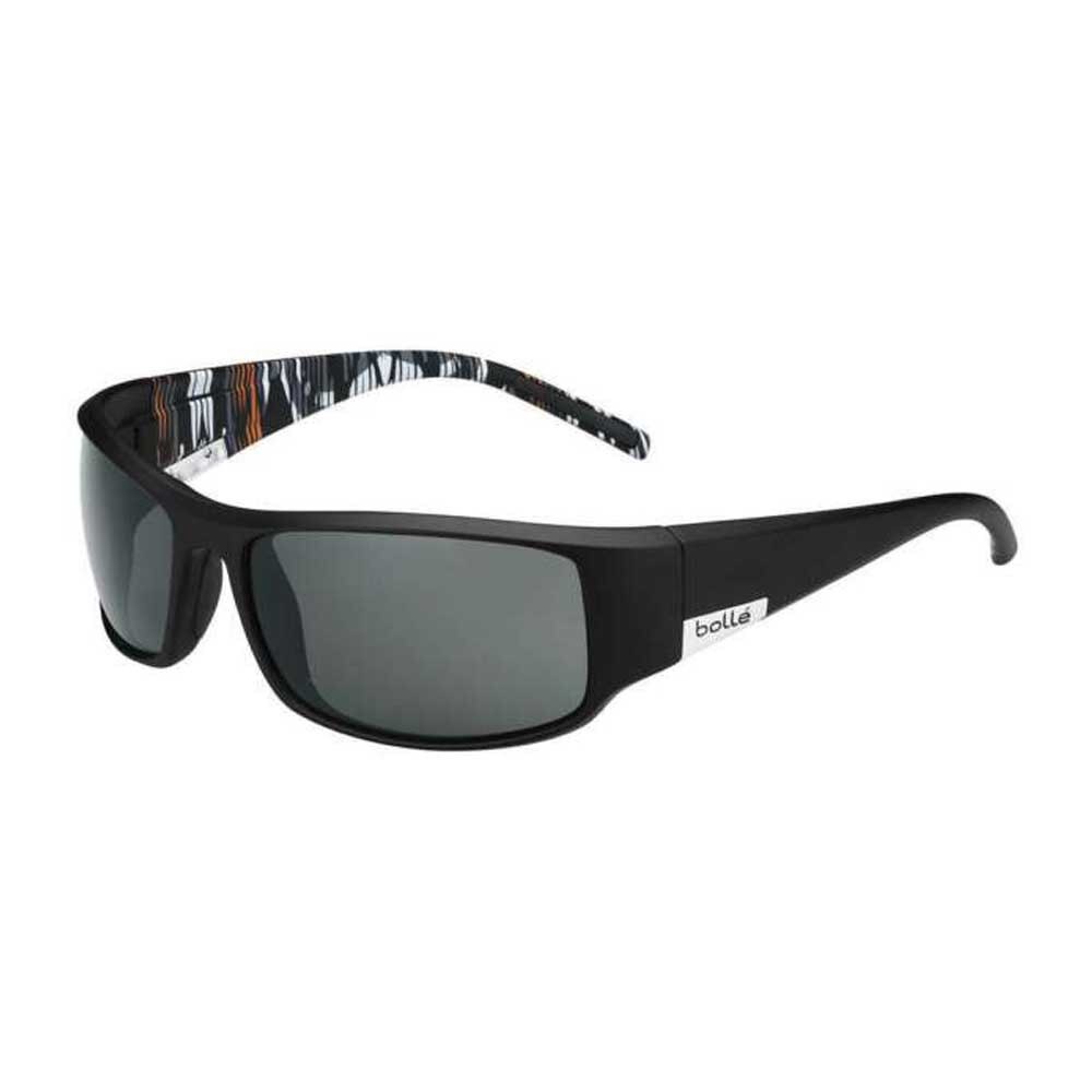 Ochelari Lifestyle Bolle King, Negru Portocaliu Mat/ Polarizati TNS Gri Oleo AF