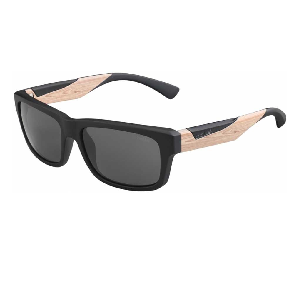 Ochelari Lifestyle Bolle Jude, Negru Mat Lemn/ TNS Gri