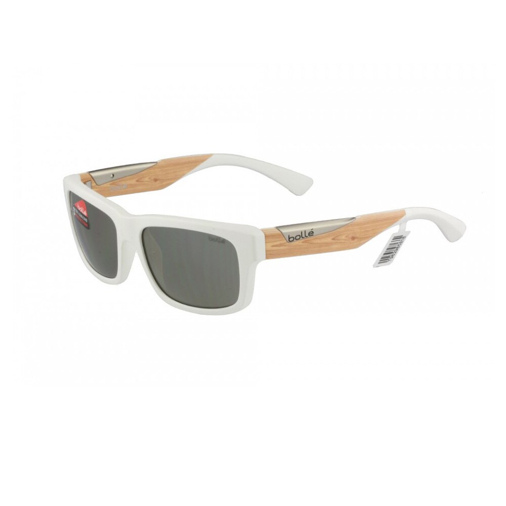 Ochelari Lifestyle Bolle Jude, Alb Mat Lemn/ TNS Gri