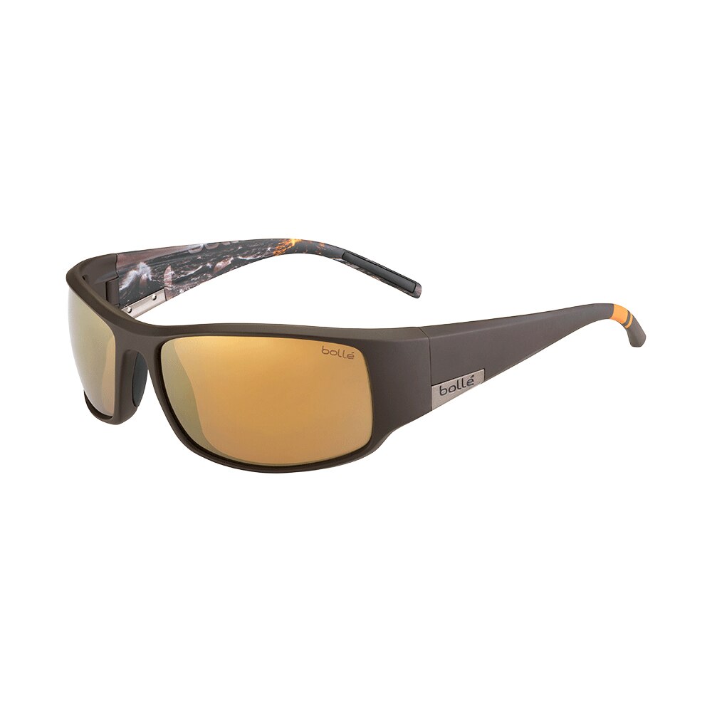 Ochelari Lifestyle Bolle King, Maro Mat/ Polarizati Auriu Oleo AR