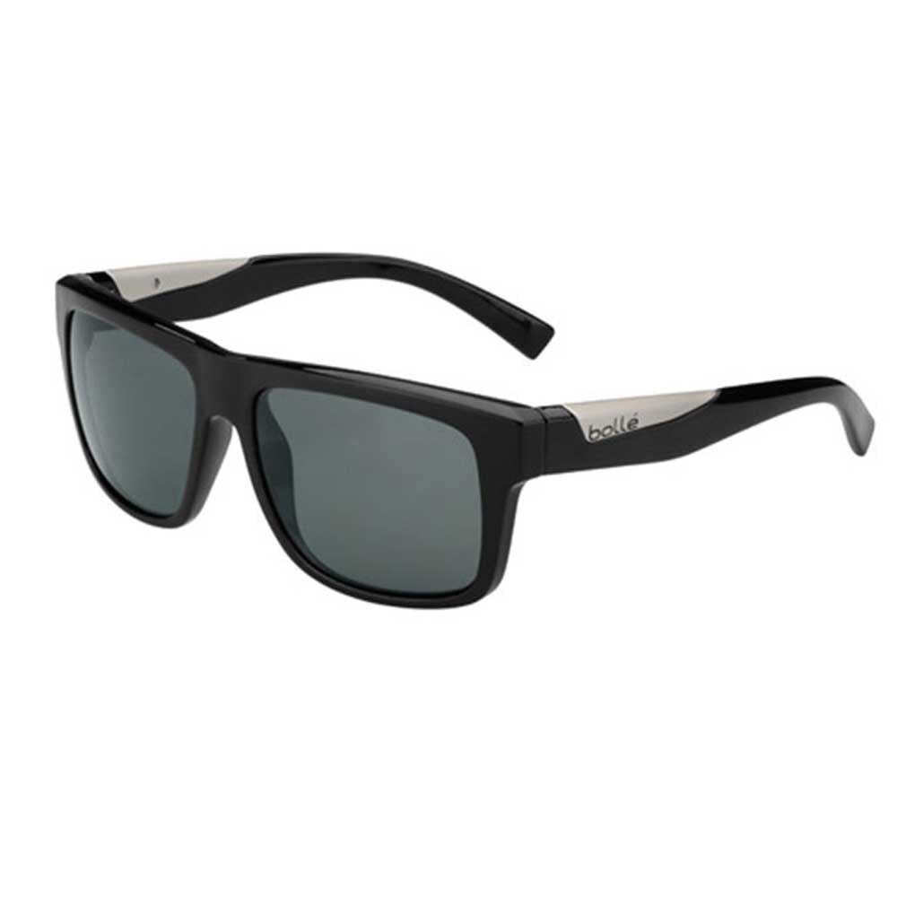 Ochelari Lifestyle Bolle Clint, Negru Lucios/ Polarizati TNS Gri Oleo AR