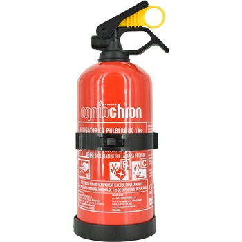 Stingator auto reincarcabil 1KG cu pulbere BC , omologat U.E. , usor de folosit , de nelipsit in masina , valabilitate 5 ani Stingator auto reincarcabil 1KG cu pulbere BC , omologat U.E. , usor de folosit , de nelipsit in masina , valabilitate 5 ani