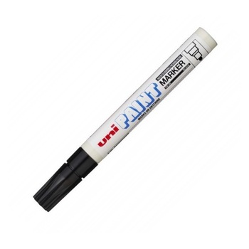 Marker cu Vopsea NEGRU Uni-Ball PX-20 2,2-2,8 mm Marker cu Vopsea NEGRU Uni-Ball PX-20 2,2-2,8 mm