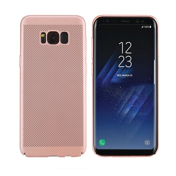 Husa Metallic Mesh Samsung Galaxy S8 Plus ROSE GOLD Husa Metallic Mesh Samsung Galaxy S8 Plus ROSE GOLD