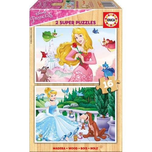 Puzzle Educa Disney Princess 2 x 16 Piese