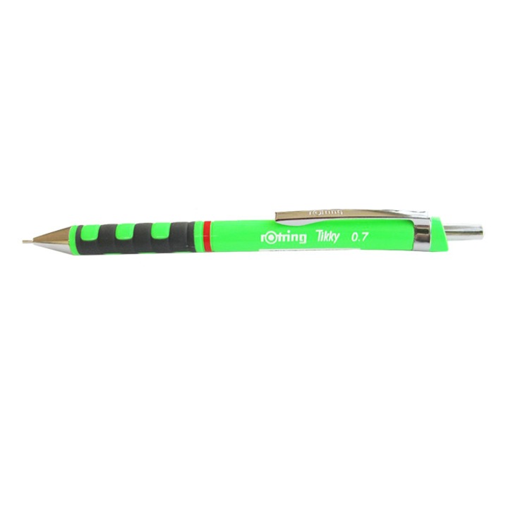 Creion mecanic Rotring Tikky 0.7 mm verde neon