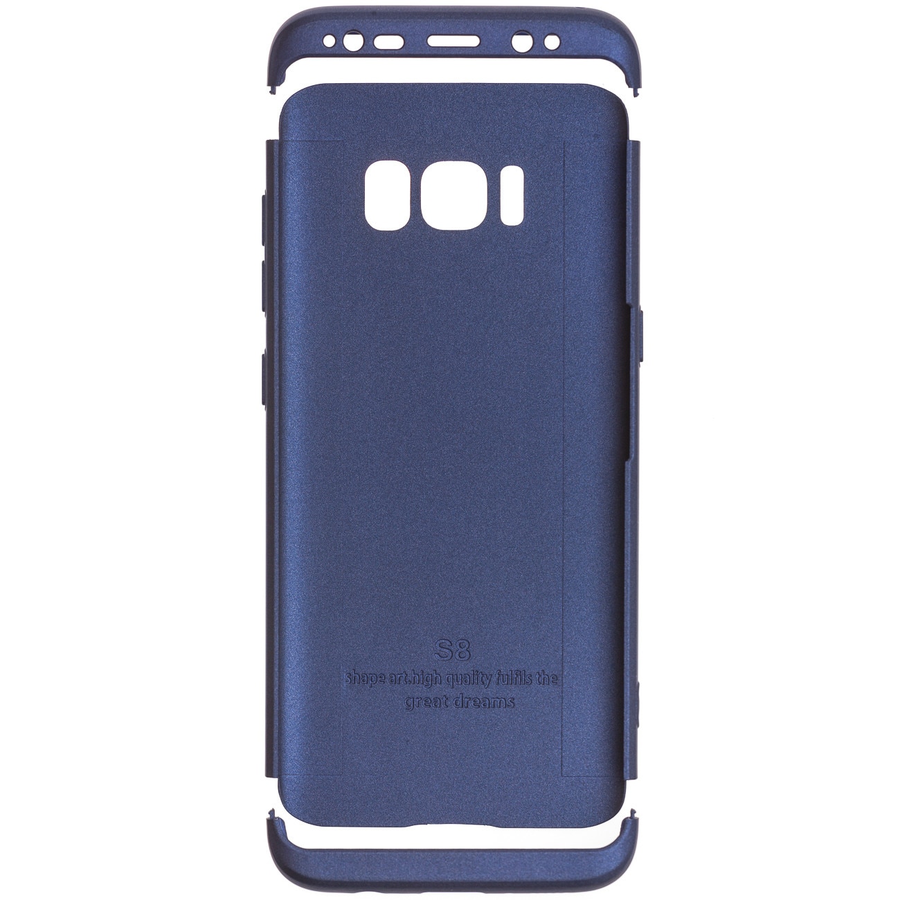 Husa Samsung Galaxy S8, GKK, culoare albastru, 360