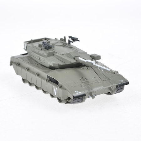 Char Merkava Mk3 IDF à L'échelle 1:72 - Maquette Eaglemoss En Métal Et Plastique (neuf)