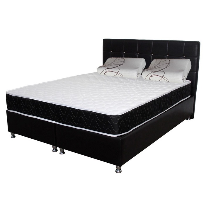 Saltea superortopedica LUNA +2 perne ortopedice memory SB 52x32 cm,180x200x20