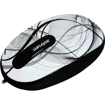 Mouse Astrum MU400 Optic AeroTiny USB 2.0 Retractabil Negru/Gri Mouse Astrum MU400 Optic AeroTiny USB 2.0 Retractabil Negru/Gri