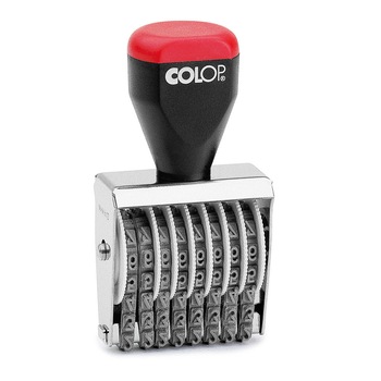 Numarator manual, COLOP 04008, cu 8 cifre Numarator manual, COLOP 04008, cu 8 cifre