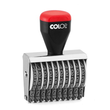 Numarator manual, COLOP 05010, cu 10 cifre Numarator manual, COLOP 05010, cu 10 cifre