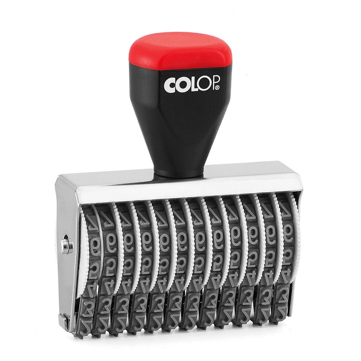 Ръчен печат COLOP 05012, С 12 цифри