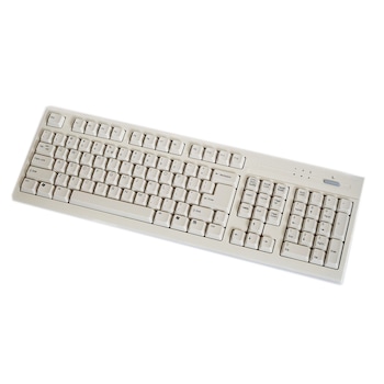 Tastatura BTC 5106 caractere US conectare PS/2 alba Tastatura BTC 5106 caractere US conectare PS/2 alba