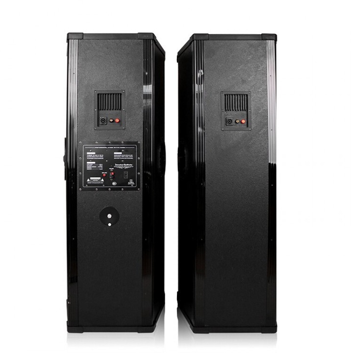 Vlliodor Professional Hangfal készlet, 2 darab, Bluetooth kapcsolat, USB-port, Frekvencia átvitel 40Hz-19KHz, Impedancia 4 ohm, 1120 W, Érzékenység 96 ± 3dB (1W / 1m)