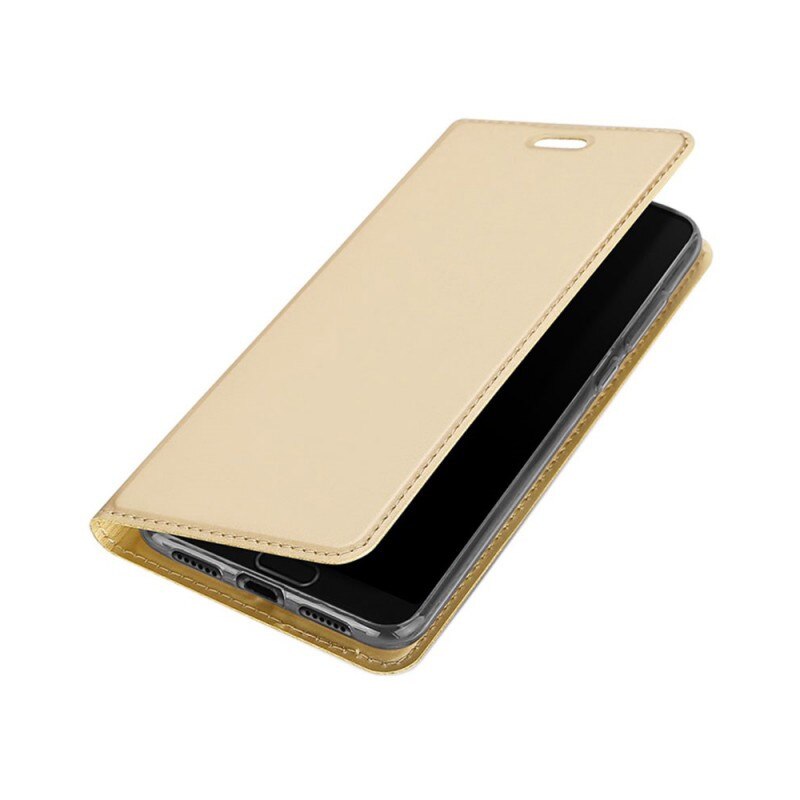 Husa Flip Cover Premium Duxducis Skinpro Huawei P20 Pro Gold