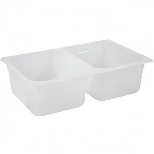 Tava Hendi Gastronorm GN 1/2 100 mm 6.5 litri - polipropilena