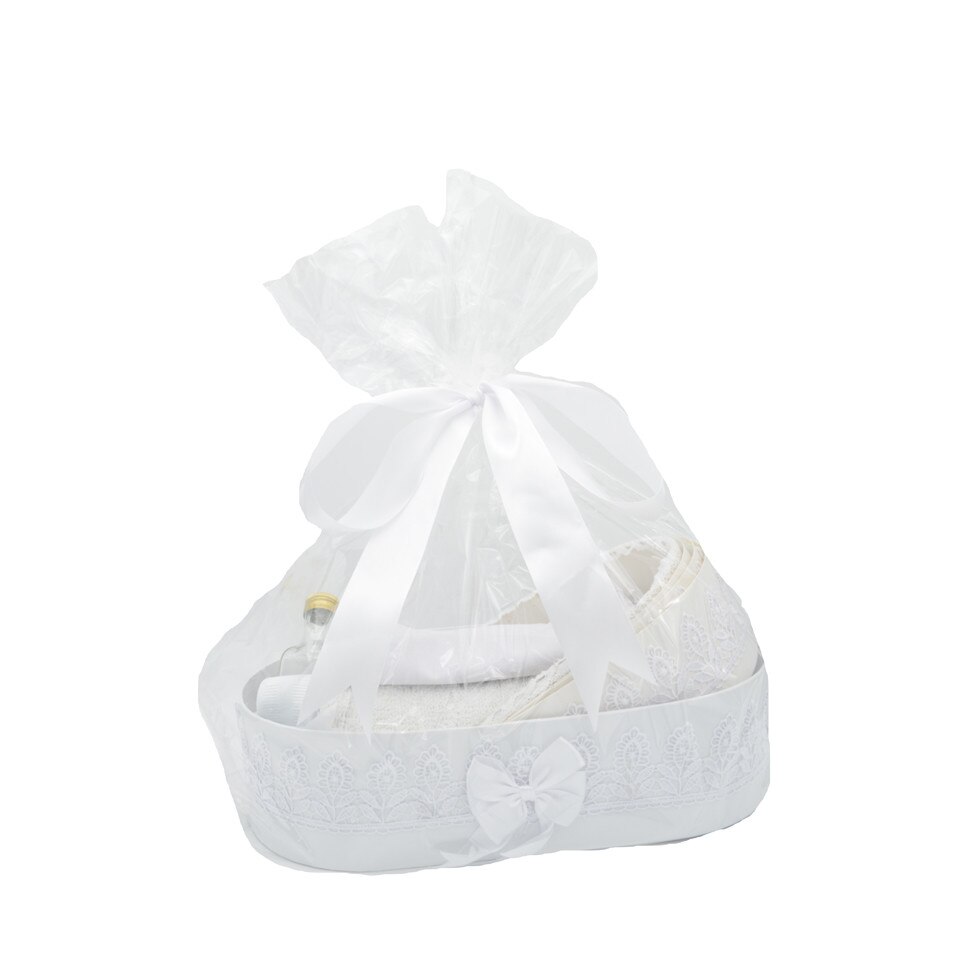 Trusou botez fetite NN TBNN2-A, Alb