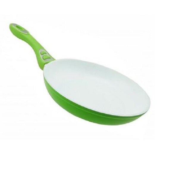 Tigaie ceramica , dimensiune 26 cm, si Set 3 piese cutite inox