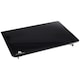 Raft sticla Maclean MC-629 pentru echipamente RTV/DVD, montaj pe perete, max 8 kg, sticla 5 mm, 36x25 cm, negru, include suruburi si dibluri