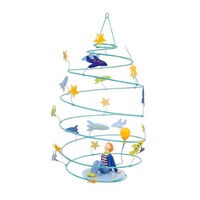 obiect decorativ quotbaiatul catre stelequot loiseau bateau pictat manual imagen 0_0_0