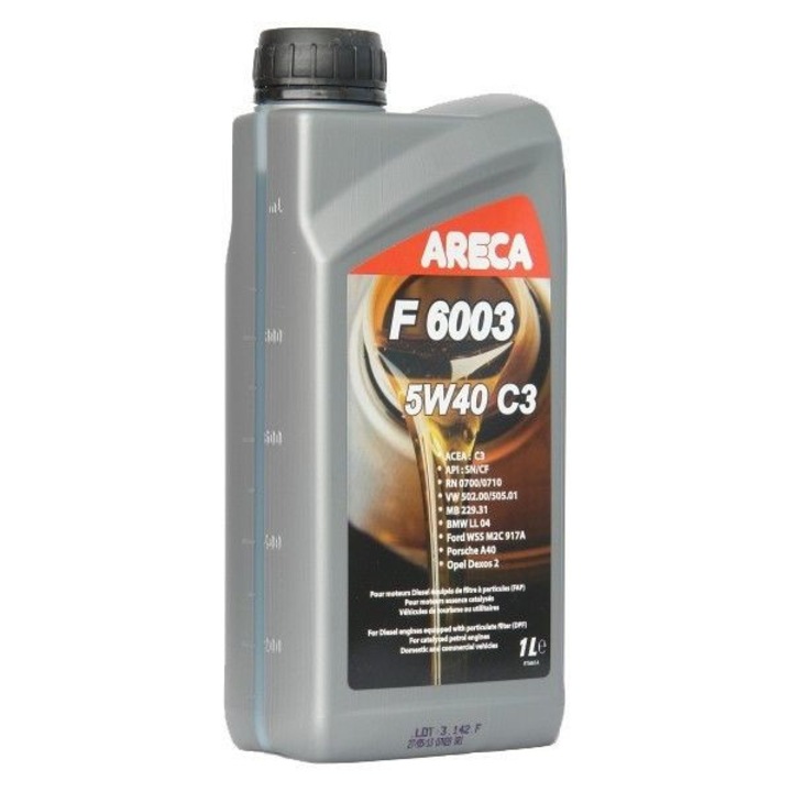 Ulei motor Areca F6003 5W40 C3 1L