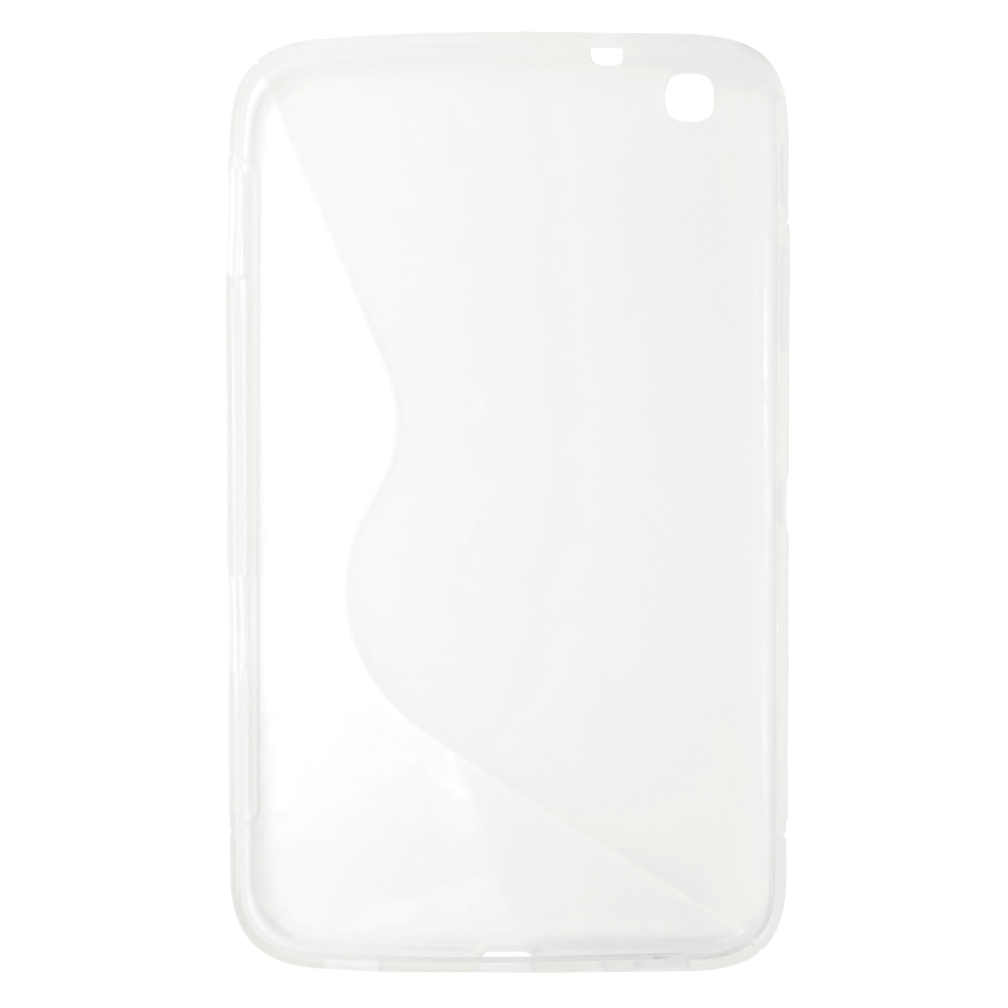 Husa silicon S-line transparenta pentru Samsung Galaxy Tab 3 8.0 (SM-T310, SM-T311, SM-T315)