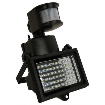 Proiector LED 3W cu panou solar si senzor de miscare Proiector LED 3W cu panou solar si senzor de miscare