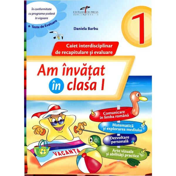 Am Invatat In Cls 1 Caiet - Daniela Barbu