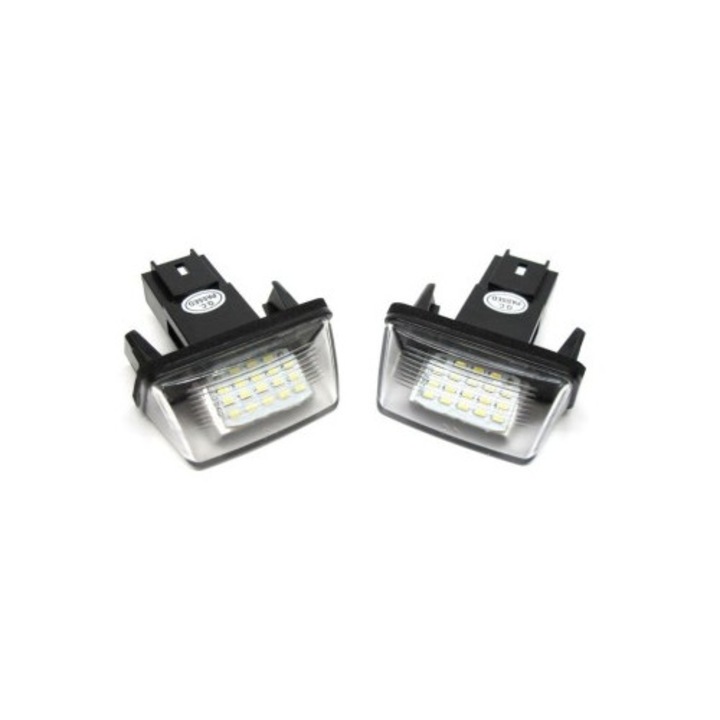 SMD Led rendszámtábla világítás PEUGEOT 206, 207, 306, 406, 407, 307, 308, 5008, PARTNER