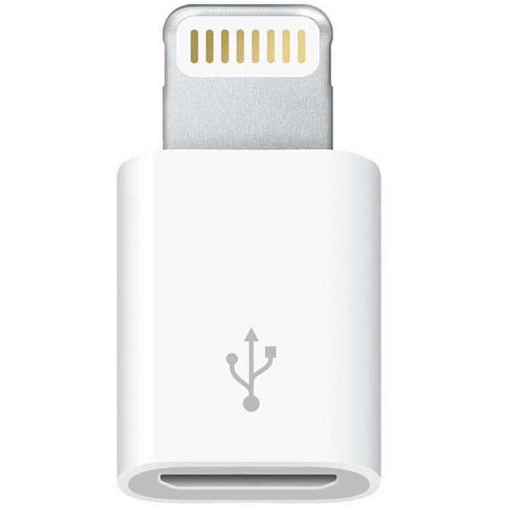 Adaptor IMPORTGSM MicroUSB to Lightning, Alb
