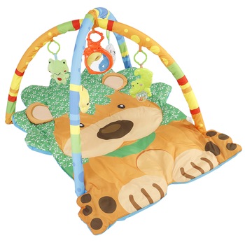 Salteluta interactiva Mappy Lion cu 2 arcade, lumini si sunete Salteluta interactiva Mappy Lion cu 2 arcade, lumini si sunete